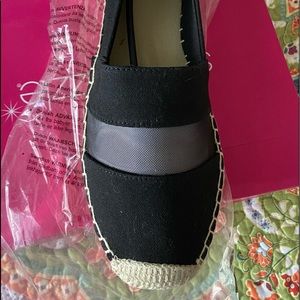 Black espadrille
